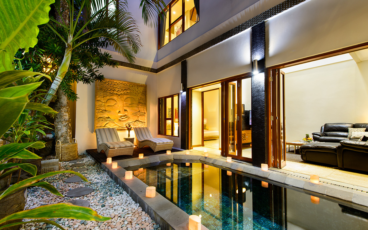 Bali villas in legian - 4 bedroom holiday