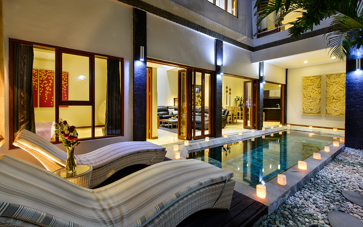 Bali villas in legian - 4 bedroom holiday