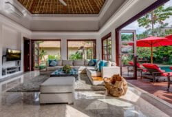 Seminyak Bali Villas - Villa Nilaya - Interior Lounge Space