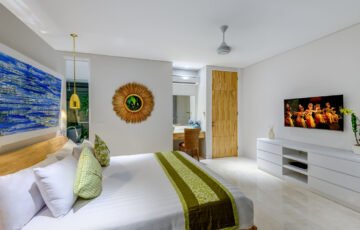 Seminyak Bali Villas - Villa bamboo - Interior bedroom