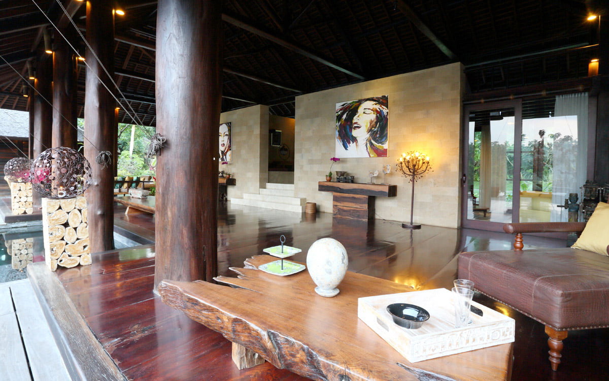 Villa Kamaniiya living - Bali Villas Ubud