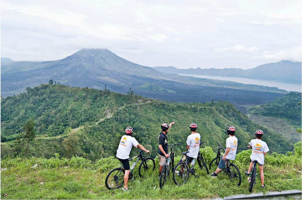 mountain cycling tours - bali tours