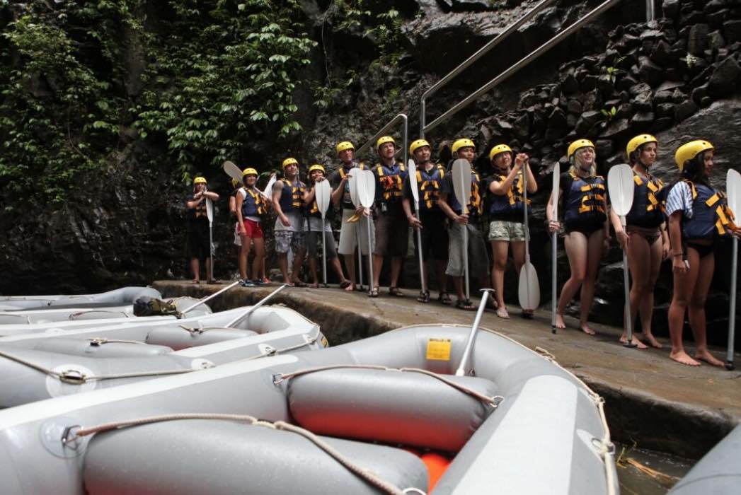 bali tours white water rafting
