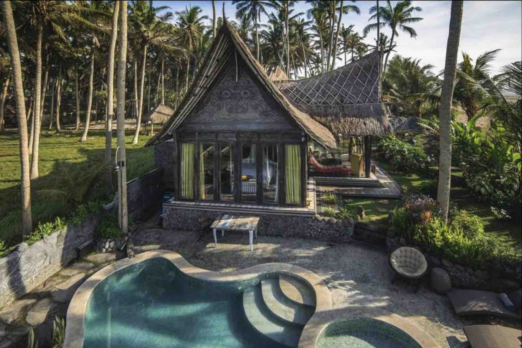 balinese style villa - villa laut in tabanan