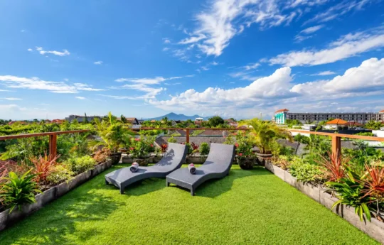 Villa Kulo Seminyak rooftop area views